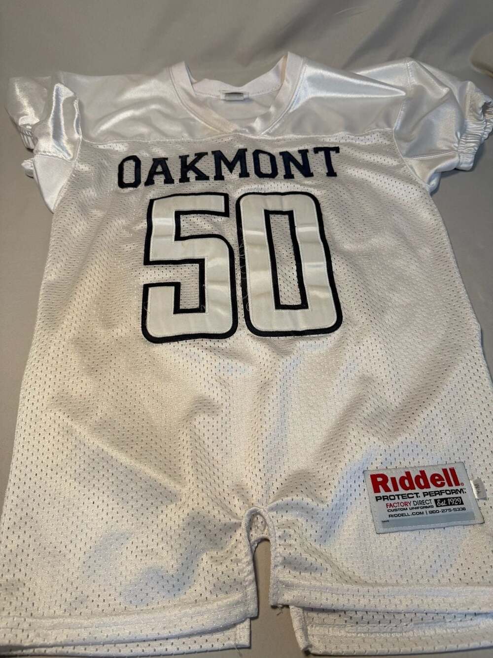 Riddell Oakmont Football Jersey #50 Youth Medium